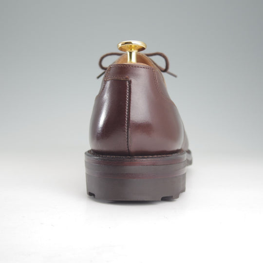 美品★クロケット&ジョーンズ 7.5E【定価￥154,000-★モールトン/MORETON/リッジウェイソール】292ラスト/Uチップ/カーフ/濃茶★p178