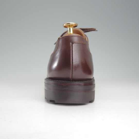 美品★クロケット&ジョーンズ 7.5E【定価￥154,000-★モールトン/MORETON/リッジウェイソール】292ラスト/Uチップ/カーフ/濃茶★p178