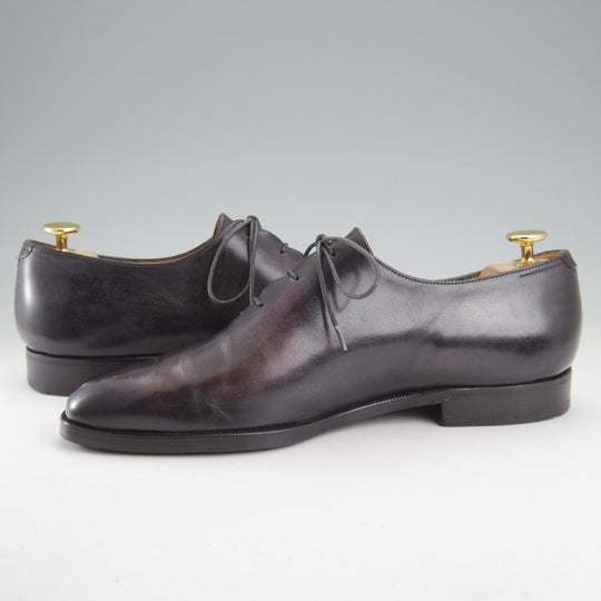 極上★(仏)ベルルッティ SIZE 7【現行定価￥353,100-★アレッサンドロ/ALESSANDRO】ホールカット/黒系パティーヌ/メンズ/Berluti★o081