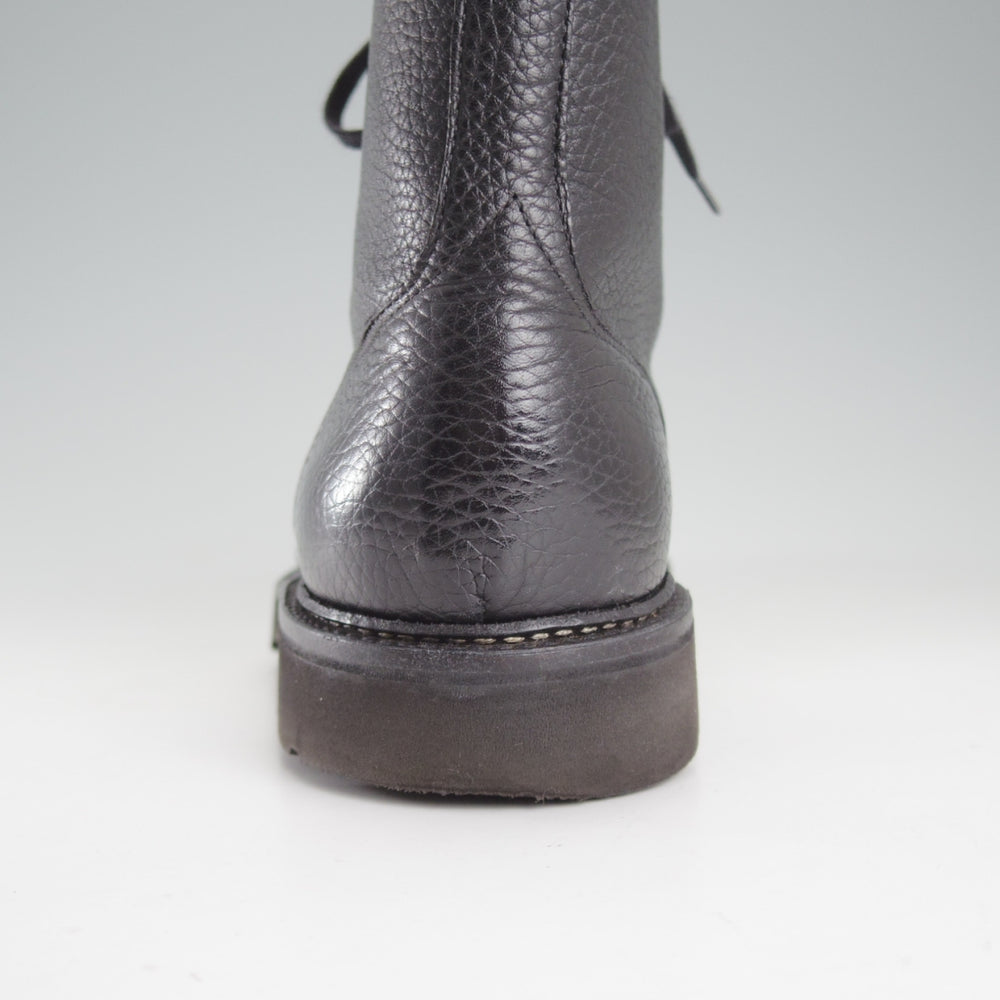 極上★ジョンロブ 6E【定価￥224,400-★HELSTON/レースアップブーツ】0015ラスト/シボ革/黒/メンズ/JOHN LOBB★o619