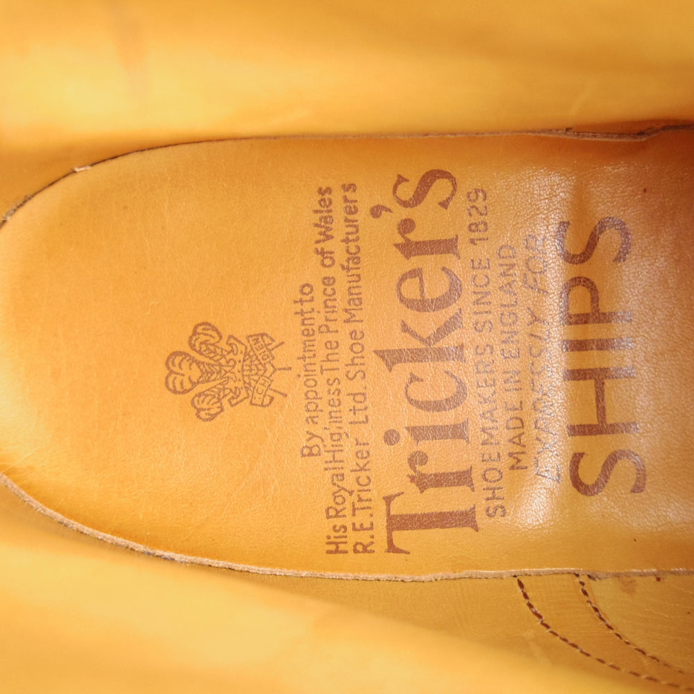 美品★トリッカーズ(レディース) SIZE 4.5【定価￥143,000-★MALTON/モールトン】SHIPS別注/L2508/カントリーブーツ/茶/Tricker's★o625