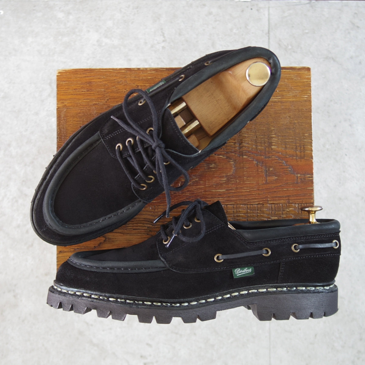 極美品☆パラブーツ SIZE 5.5【定価￥71,500-☆シャンボード/CHAMBORD