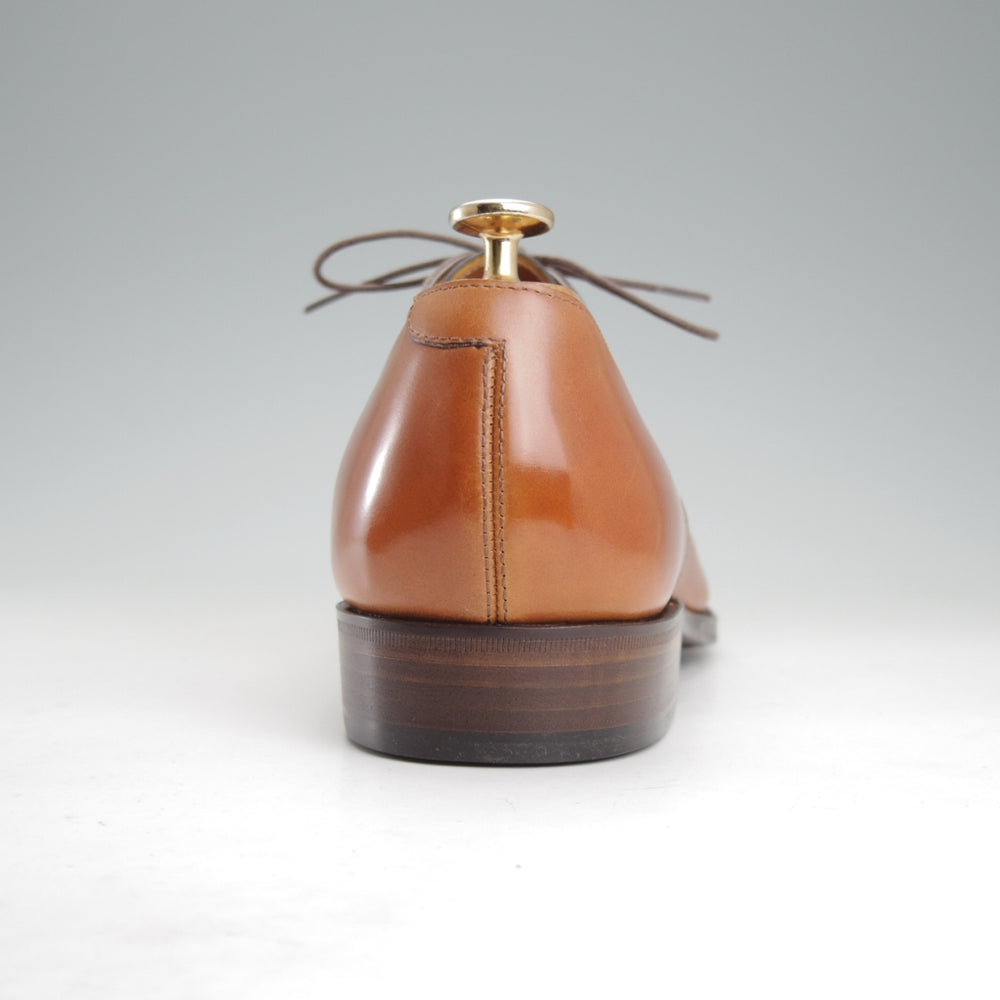 未使用★THE HARVEY/ザ・ハーヴィー SIZE 42【定価￥110,000-★茶系コードバン/コニャック/BURLINGTON】ストレートチップ★o083