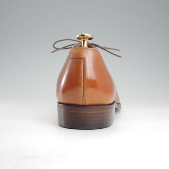 未使用★THE HARVEY/ザ・ハーヴィー SIZE 42【定価￥110,000-★茶系コードバン/コニャック/BURLINGTON】ストレートチップ★o083