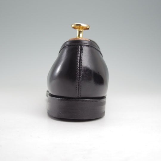 極美品★エドワードグリーン 7.5E【定価￥253,000-★ピカデリー/PICCADILLY】184ラスト/コインローファー/カーフ/黒/EDWARD GREEN★n592