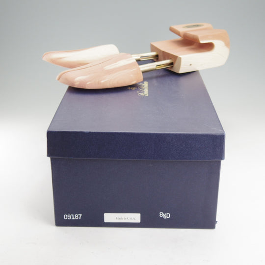 未使用★オールデン 8.5D【貴重★ブルックスブラザーズ別注/ツリー付/09187】レースアップブーツ/スエード/茶/BROOKS BROTHERS/ALDEN★o084