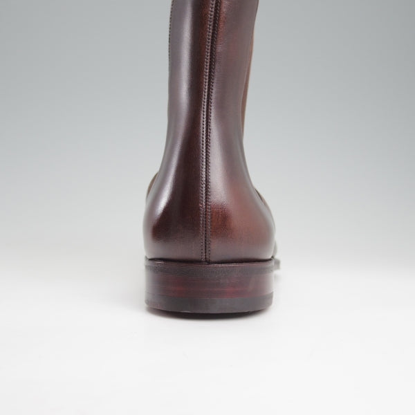 未使用★(スペイン製)カルミナ SIZE 6【定価￥115,500-★ミュージアムカーフ仕様/サイドゴアブーツ/80514】濃茶/メンズ/CARMINA★n593