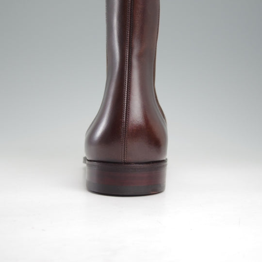 未使用★(スペイン製)カルミナ SIZE 6【定価￥115,500-★ミュージアムカーフ仕様/サイドゴアブーツ/80514】濃茶/メンズ/CARMINA★n593