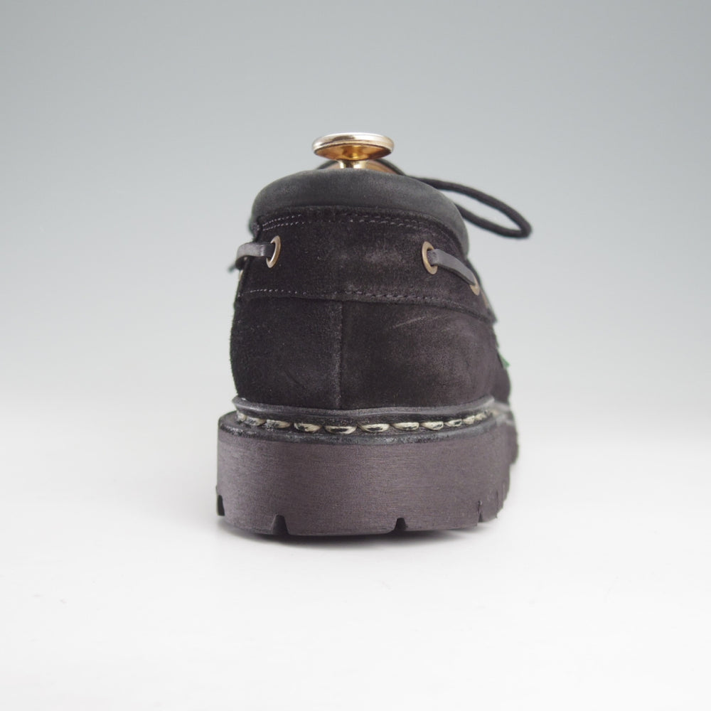 極上★パラブーツ SIZE 6.5【定価￥101,200-★CHIMEY/シメイ】Uチップ/スエード/黒/メンズ/Paraboot★o621