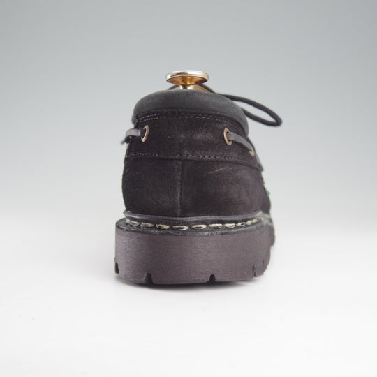 極上★パラブーツ SIZE 6.5【定価￥101,200-★CHIMEY/シメイ】Uチップ/スエード/黒/メンズ/Paraboot★o621