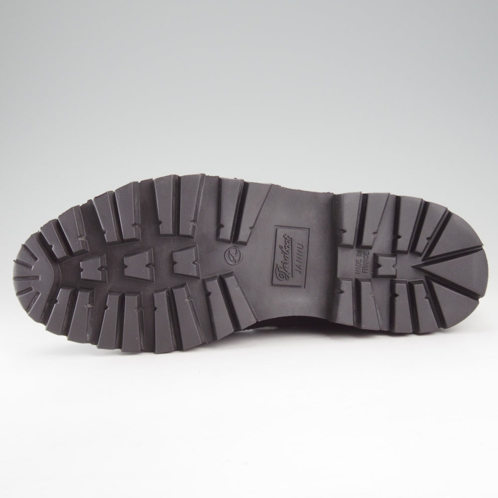 極上★パラブーツ SIZE 6.5【定価￥101,200-★CHIMEY/シメイ】Uチップ/スエード/黒/メンズ/Paraboot★o621