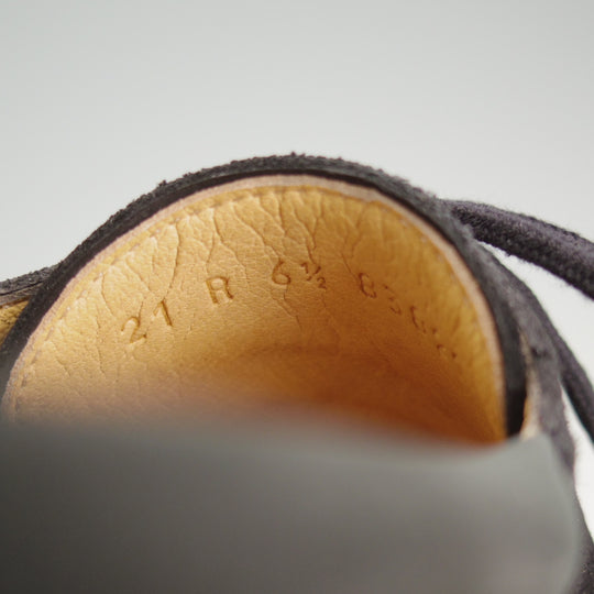 極上★パラブーツ SIZE 6.5【定価￥101,200-★CHIMEY/シメイ】Uチップ/スエード/黒/メンズ/Paraboot★o621