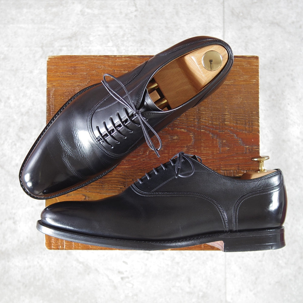 ★チャーチ 75F/UK7.5【4都市ロゴ★GLOUCESTER2/グロスター/108ラスト】プレーントゥ/カーフ/黒/メンズ/Church's★o093