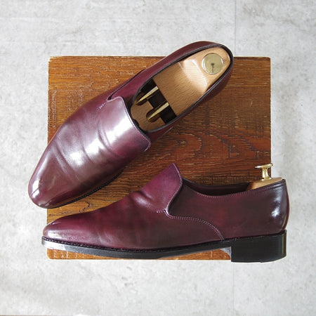 ★ジョンロブ 6E【現行定価￥377,300-★プレステージライン/ELM/7000ラスト】センターエラスティック/ミュージアムカーフ/JOHN LOBB★n090