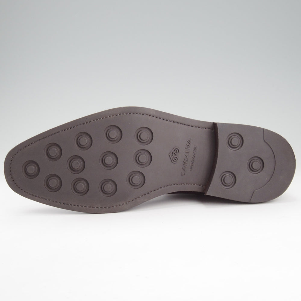 極美品★(スペイン製)カルミナ SIZE 8【モデル定価￥115,500-★オーダー品/サイドジップブーツ】ミュージアムカーフ/濃茶/CARMINA★o086