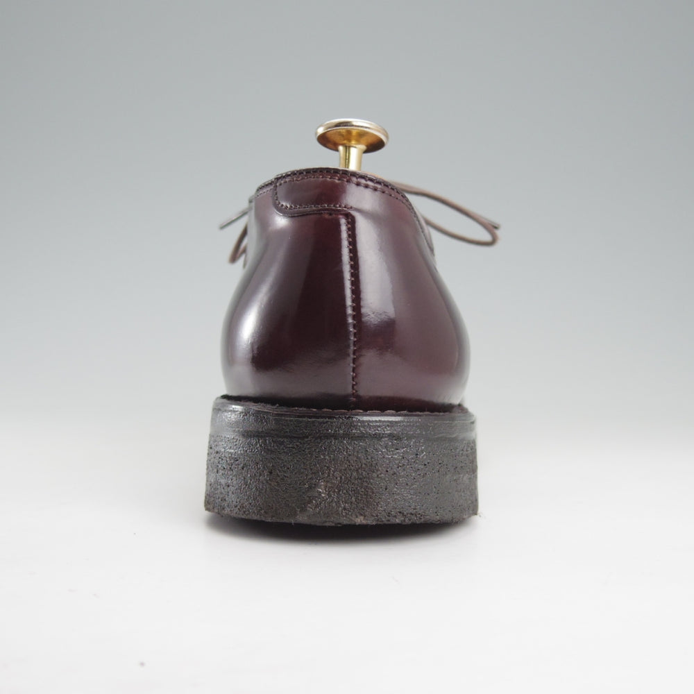 極美品★オールデン 7.5D【現行定価20万円以上★コードバン仕様/モディファイドラスト/53438】プレーントゥ/#8/赤茶/ALDEN★o087