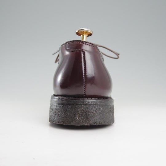 極美品★オールデン 7.5D【現行定価20万円以上★コードバン仕様/モディファイドラスト/53438】プレーントゥ/#8/赤茶/ALDEN★o087