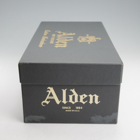 極美品★オールデン 7.5D【現行定価20万円以上★コードバン仕様/モディファイドラスト/53438】プレーントゥ/#8/赤茶/ALDEN★o087