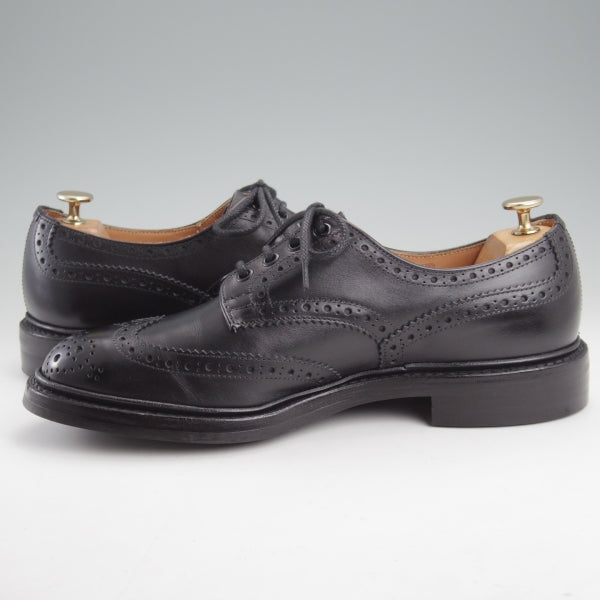 極美品★トリッカーズ SIZE 8.5【定価￥132,000-★ダイナイトソール/BOURTON/バートン】5633/カントリーシューズ/黒/Tricker's★n598