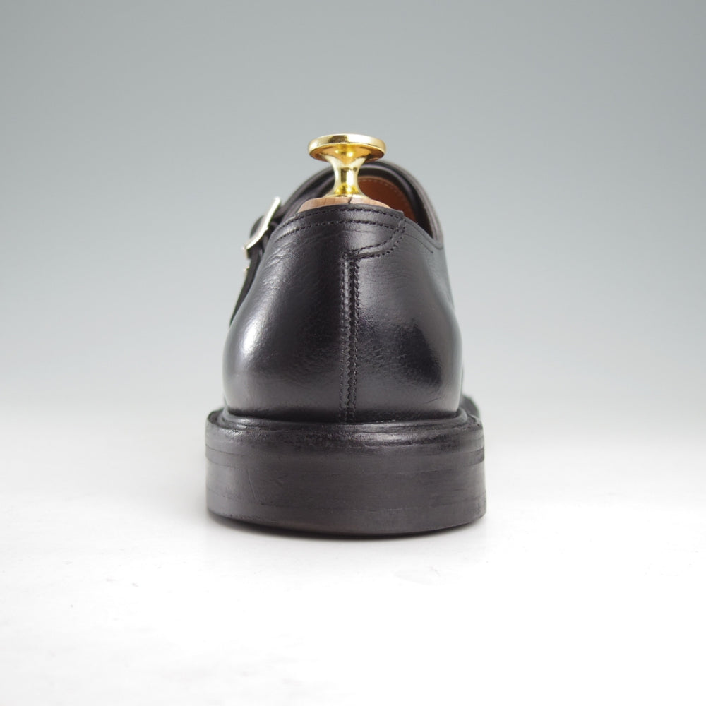 極上★ジョンロブ 6E【定価￥267,300-★MORVAL/(水牛)バッファローレザー仕様】0015ラスト/ダブルモンク/黒/メンズ/JOHN LOBB★o088