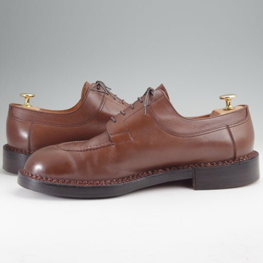極上★J.M.ウエストン 9.5E【現行定価￥473,000-★ハントダービー/677/ロシアンカーフ】32ラスト/茶/ドゴール/Weston/ウェストン★n086