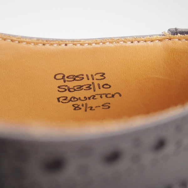 美品　トリッカーズ　バートン　8.5 トリッカーズ SIZE 8.5【バートン同系モデル☆コマンドソール/黒
