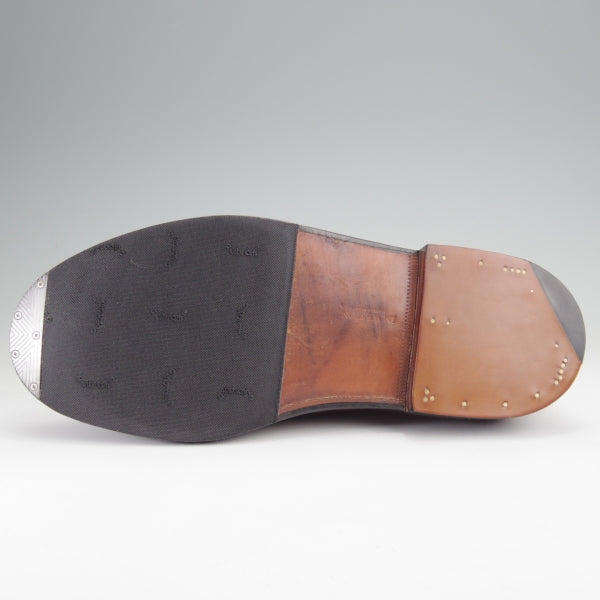 極上★J.M.ウエストン 9.5E【現行定価￥473,000-★ハントダービー/677/ロシアンカーフ】32ラスト/茶/ドゴール/Weston/ウェストン★n086