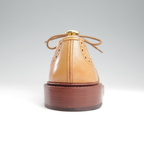 ほぼ試着程度★トリッカーズ SIZE 9【定価￥132,000-★BOURTON/バートン】5633/カントリーシューズ/カーフ/薄茶/メンズ/Tricker's★n599