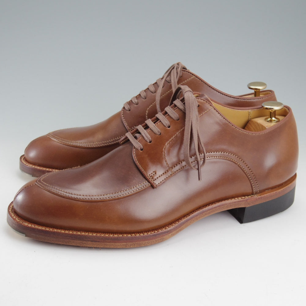 未使用★Makers/メイカーズ SIZE 9【定価￥155,100-★茶系コードバン(ホーウィン社)仕様/BOURBON】Vチップ/CDVN-02/バーボン★o091