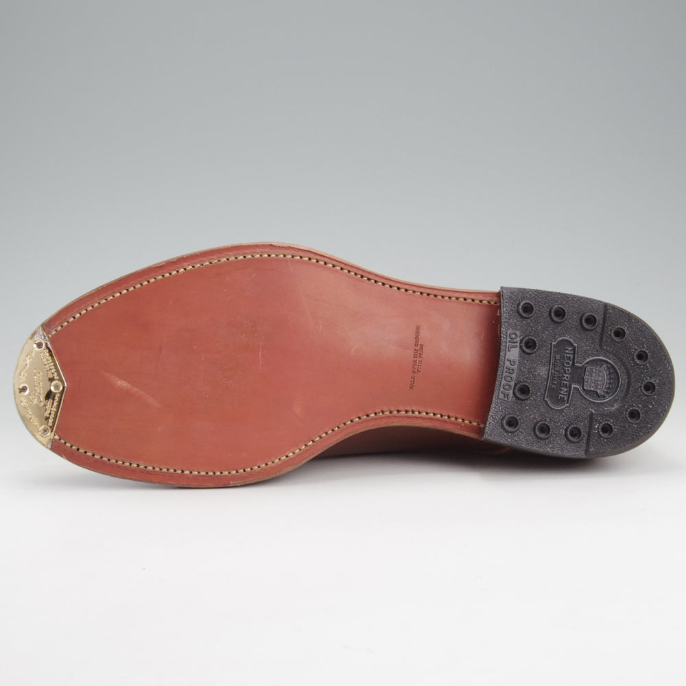 未使用★Makers/メイカーズ SIZE 9【定価￥155,100-★茶系コードバン(ホーウィン社)仕様/BOURBON】Vチップ/CDVN-02/バーボン★o091