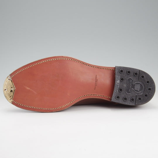 未使用★Makers/メイカーズ SIZE 9【定価￥155,100-★茶系コードバン(ホーウィン社)仕様/BOURBON】Vチップ/CDVN-02/バーボン★o091