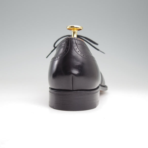 未使用★チャーチ 85E【デッドストック品★旧チャーチ/73ラスト/Bordeaux】フルブローグ/カーフ/黒/メンズ/Church's★n601