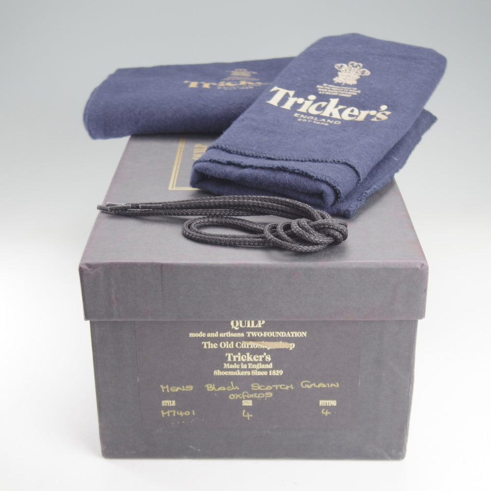 未使用★トリッカーズ(レディース) SIZE 4【定価￥143,000-★ダイナイトソール/QUILP別注/The Old Curiosity Shop】黒/Tricker's★p200