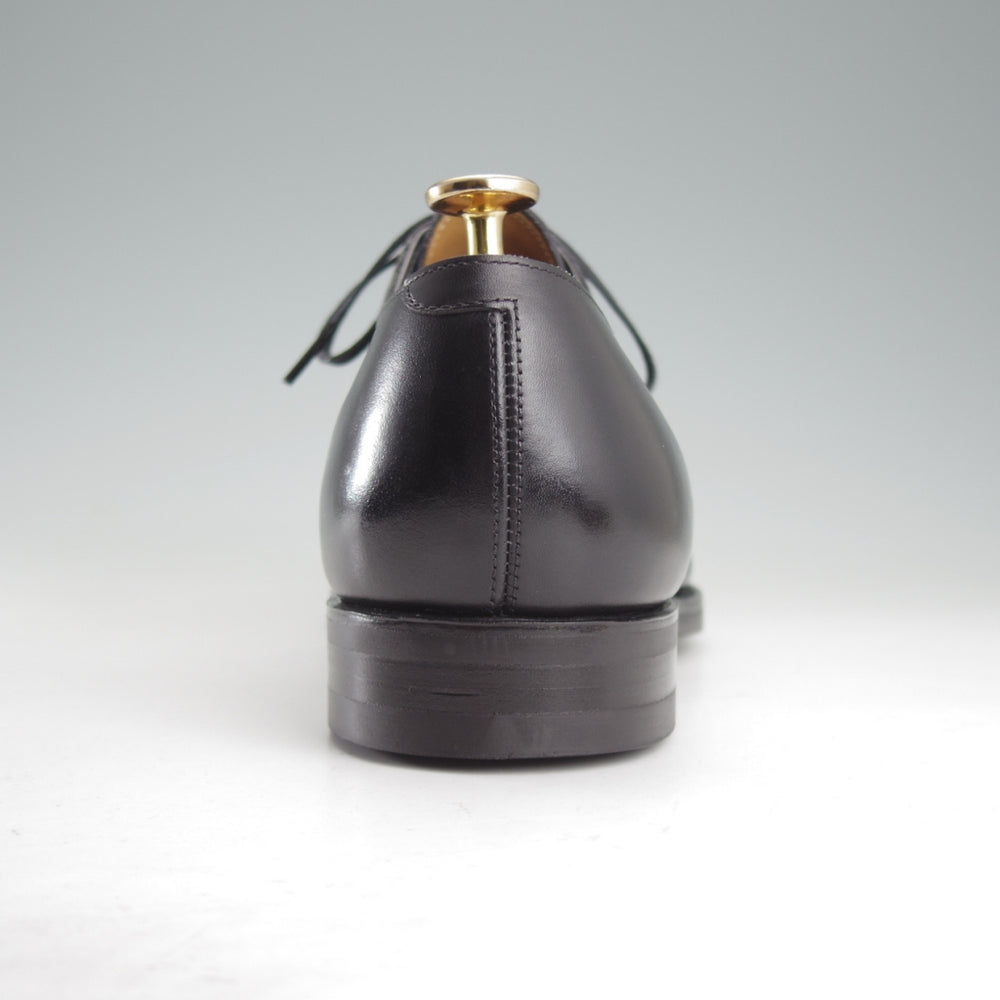 極美品★三陽山長 SIZE 7.5【現行定価￥99,000-★純正ツリー付き/友二郎/R2010ラスト】ストレートチップ/黒/TOMOJIRO/Sanyo Yamacho★o631
