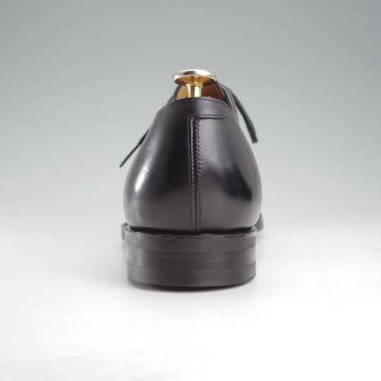 極美品★三陽山長 SIZE 7.5【現行定価￥99,000-★純正ツリー付き/友二郎/R2010ラスト】ストレートチップ/黒/TOMOJIRO/Sanyo Yamacho★o631