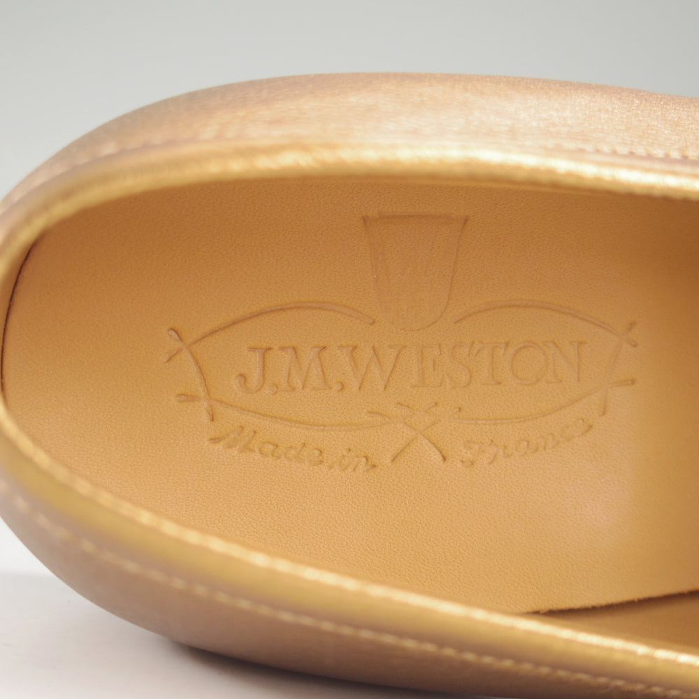 未使用★J.M.ウエストン 5.5D【定価￥165,000-★180/コインローファー】41ラスト/Bronze/ブロンズ/Weston/ウェストン★p202