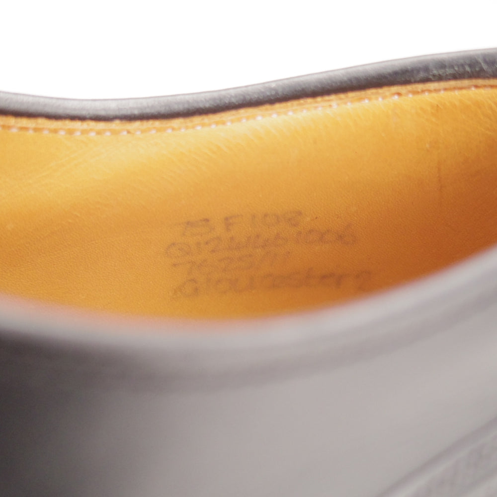 ★チャーチ 75F/UK7.5【4都市ロゴ★GLOUCESTER2/グロスター/108ラスト】プレーントゥ/カーフ/黒/メンズ/Church's★o093