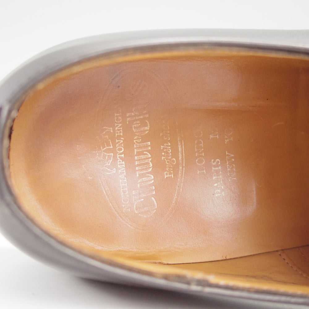 極上★チャーチ 60F/UK6【貴重★Heritage COLLECTION/コンサル同仕様】173ラスト/4都市ロゴ/OSBORNE/ストレートチップ/黒/Church's★o094