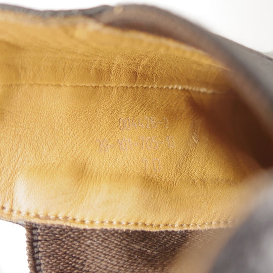 美品★J.M.ウエストン 7D【定価￥209,000-★サイドゴアブーツ/705】39ラスト/ボックスカーフ/黒/メンズ/Weston/ウェストン★o637