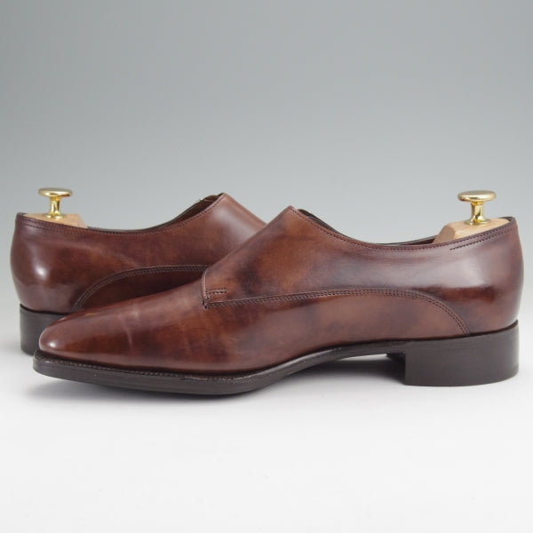 極美品★ジョンロブ 7EE【現行定価￥344,300-★プレステージライン/CHAPEL/8000ラスト】ミュージアムカーフ/ダブルモンク/JOHN LOBB★n093
