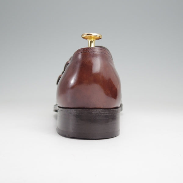 極美品★ジョンロブ 7EE【現行定価￥344,300-★プレステージライン/CHAPEL/8000ラスト】ミュージアムカーフ/ダブルモンク/JOHN LOBB★n093