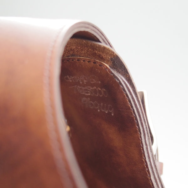 極美品★ジョンロブ 7EE【現行定価￥344,300-★プレステージライン/CHAPEL/8000ラスト】ミュージアムカーフ/ダブルモンク/JOHN LOBB★n093