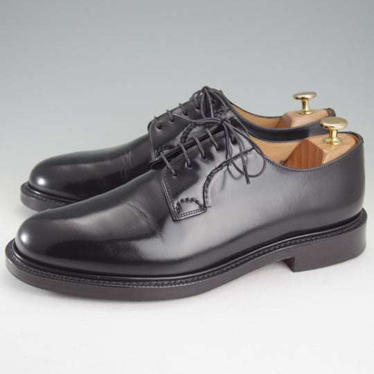 極美品★チャーチ 80F/UK8【定価￥203,500-★SHANNON/シャノン】103ラスト/プレーントゥ/黒/メンズ/Church's★o635