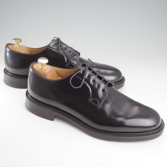 極美品★チャーチ 80F/UK8【定価￥203,500-★SHANNON/シャノン】103ラスト/プレーントゥ/黒/メンズ/Church's★o635