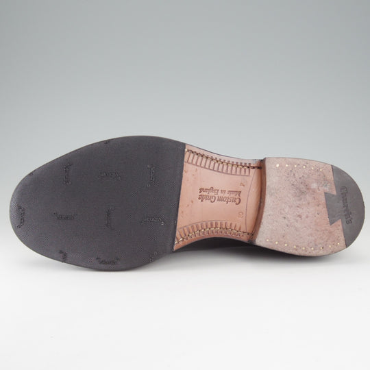 極美品★チャーチ 80F/UK8【定価￥203,500-★SHANNON/シャノン】103ラスト/プレーントゥ/黒/メンズ/Church's★o635
