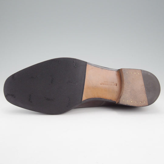 極上★J.M.ウエストン 8.5E【現行定価￥170,500-★300/ストレートチップ】11ラスト/ボックスカーフ/濃茶/メンズ/Weston/ウェストン★o098