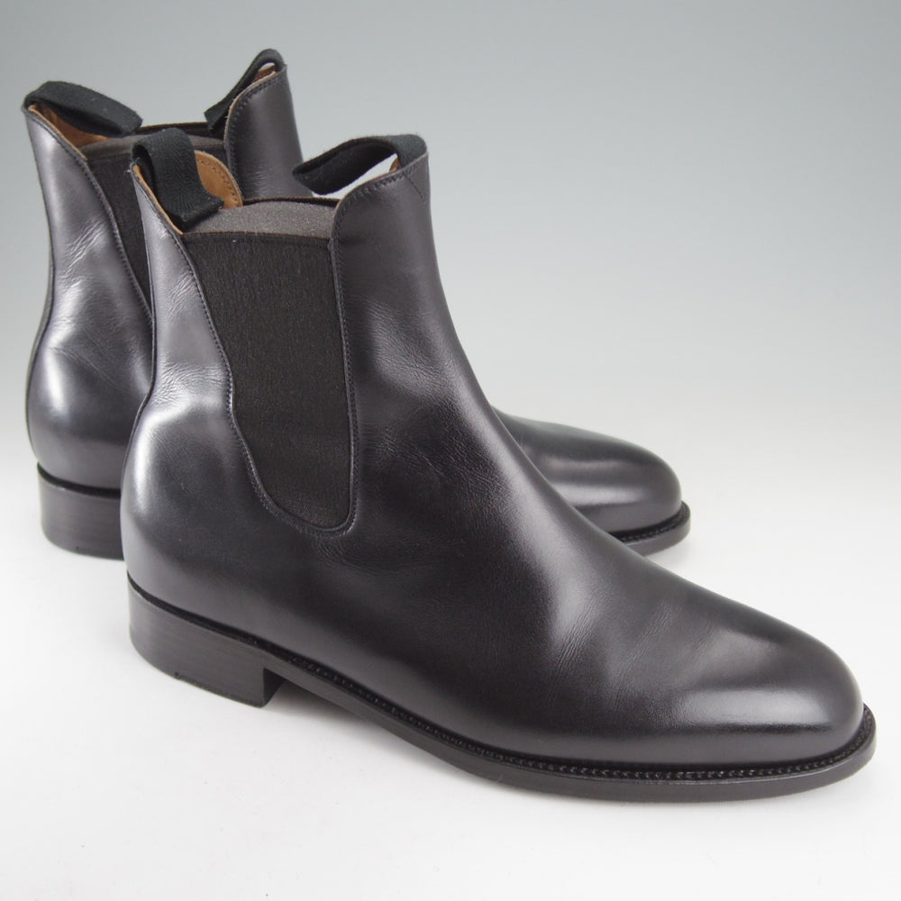 美品★J.M.ウエストン 7D【定価￥209,000-★サイドゴアブーツ/705】39ラスト/ボックスカーフ/黒/メンズ/Weston/ウェストン★o637