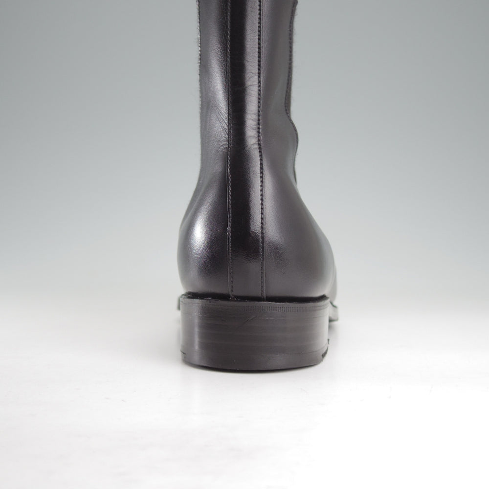 美品★J.M.ウエストン 7D【定価￥209,000-★サイドゴアブーツ/705】39ラスト/ボックスカーフ/黒/メンズ/Weston/ウェストン★o637