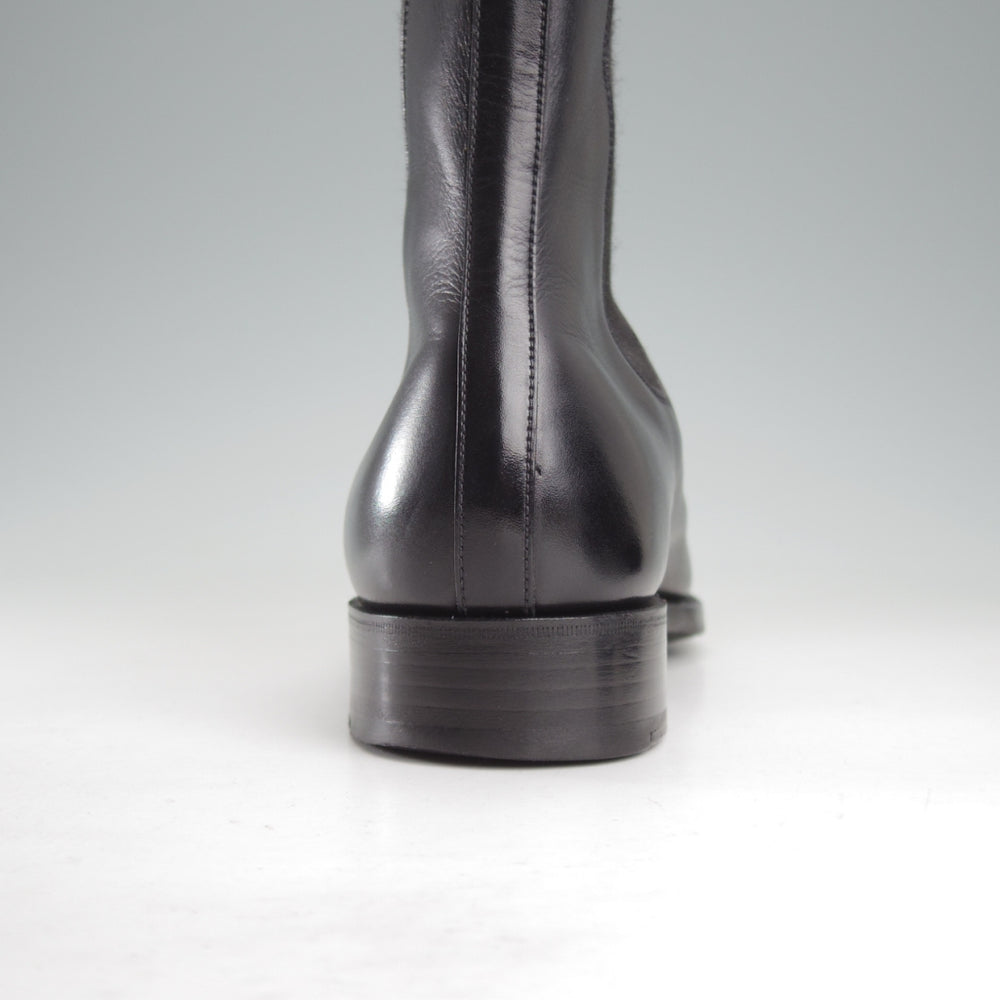 美品★J.M.ウエストン 7D【定価￥209,000-★サイドゴアブーツ/705】39ラスト/ボックスカーフ/黒/メンズ/Weston/ウェストン★o637