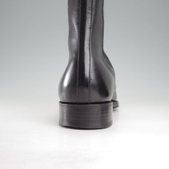 美品★J.M.ウエストン 7D【定価￥209,000-★サイドゴアブーツ/705】39ラスト/ボックスカーフ/黒/メンズ/Weston/ウェストン★o637